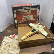 Vintage Star Wars X-Wing Fighter With Box Kenner 1978 38030 USED