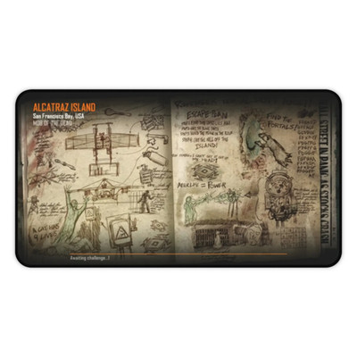 Zombies Desk Mats   Black Ops-Inspired Loading Screens Moon Gaming Mouse Pad PH8
