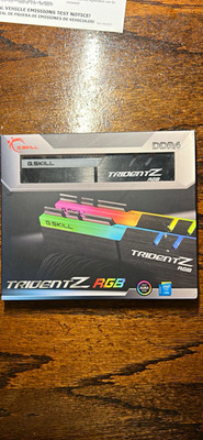 G.SKILL Trident Z RGB 16GB (2x8GB) DDR4-3000 DDR4 DIMM RAM F4-3000C16D-16GTZR