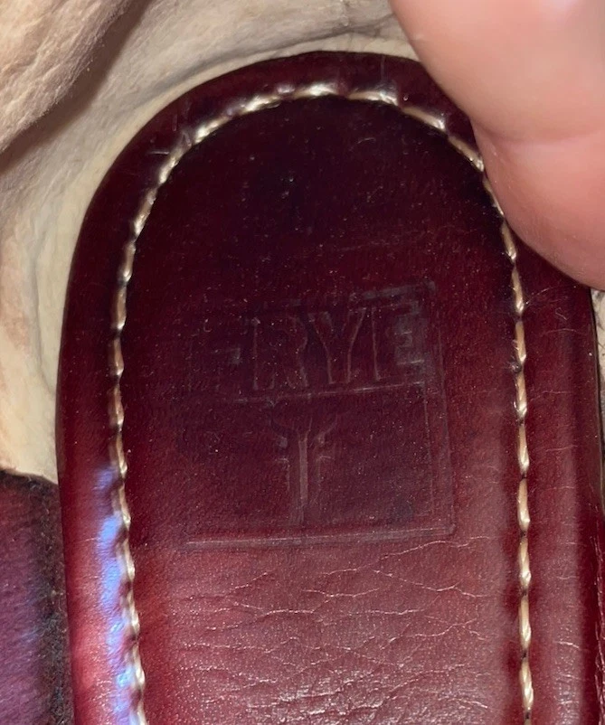 Frye Regina Ballet Pisos Rojo TALLA 6 Foto 3 de 4