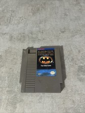 Batman: The Video Game (Nintendo Entertainment System, 1990) NES Tested Nice