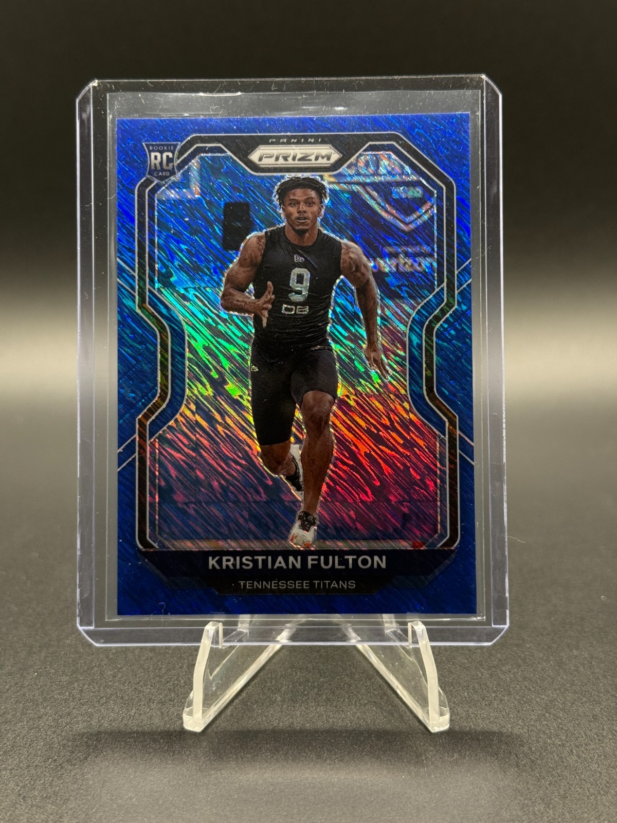 Kristian Fulton Panini Prizm #397 Blue Wave
