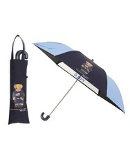 POLO RALPH LAUREN Children's Folding Parasol Polo Bear Color Combination SaxBlue