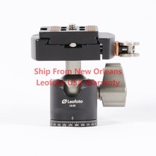 Leofoto LH-25LR Mini Ball Head with LR-50 Lever-Release Clamp Arca Compatible