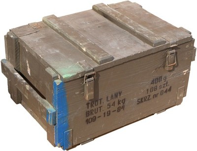 Munitionskiste LANY 044 Munitionskiste Armeekiste Schatztruhe Holzkiste Weinkist