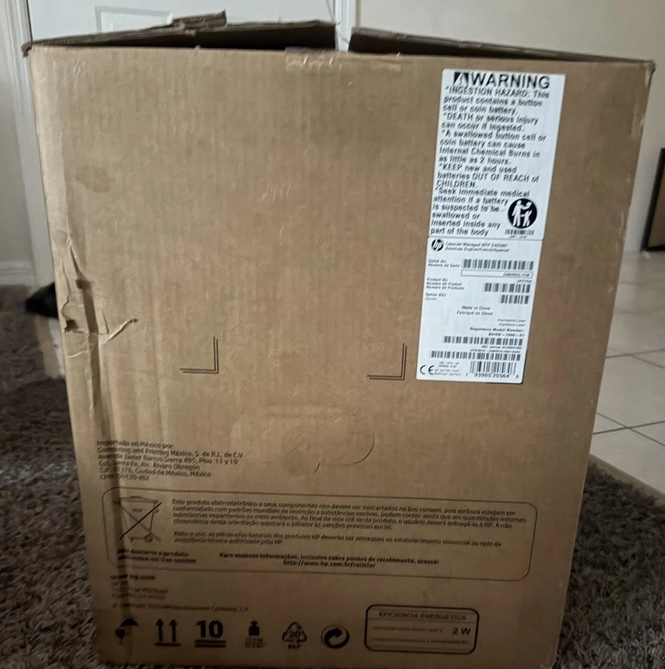 HP LaserJet Managed MFP E42540 3PZ75A Monochrome All-in-One Printer - Image 4 of 4