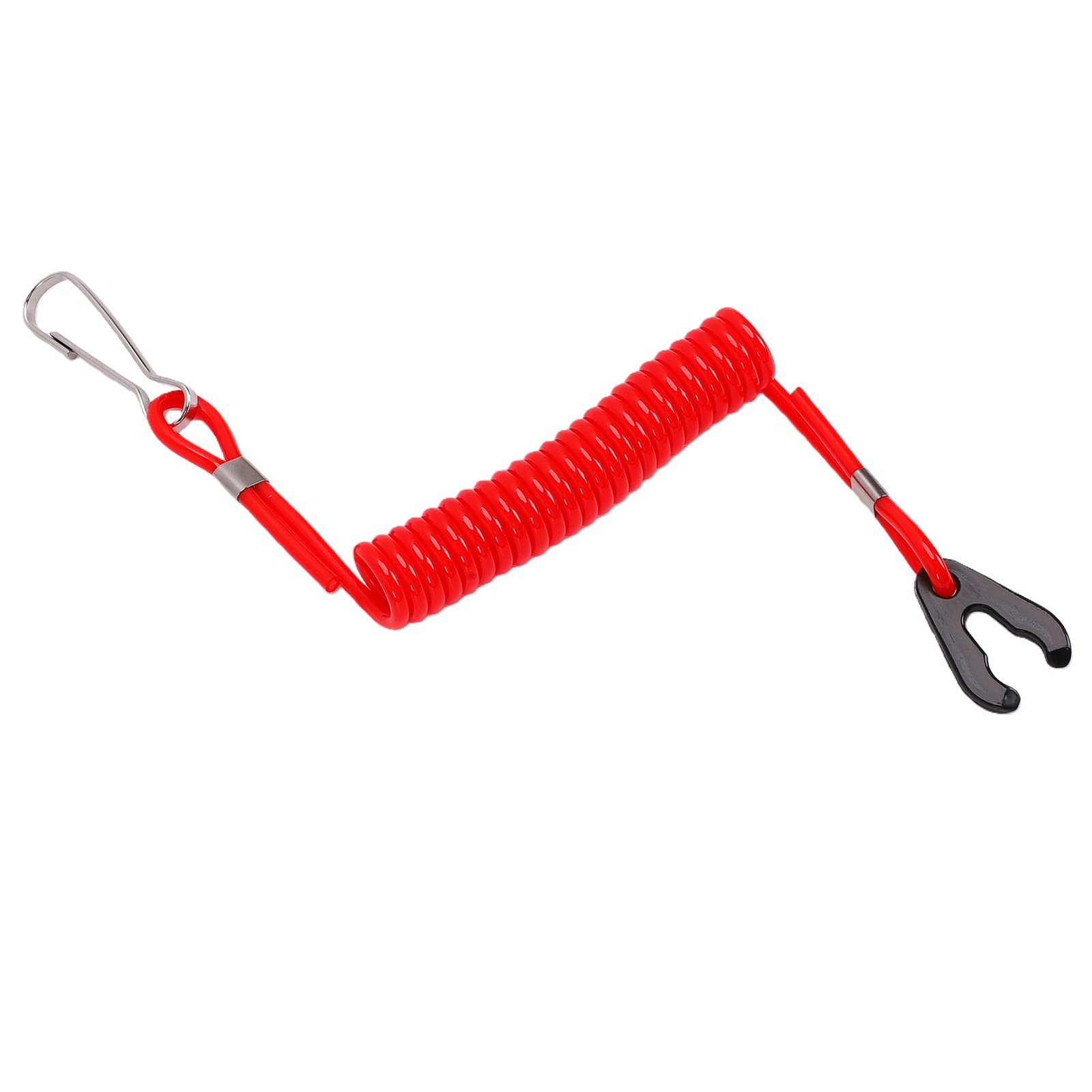↑Boat Kill Switch Safety Lanyard With Stop Switch Keys Universal Emergency Stop