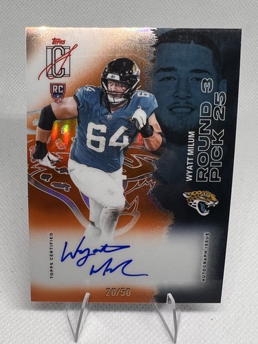 2025 Topps Signature Wyatt Milum Rookie Class Autographs (RAW)