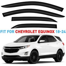 Side Window Deflectors Rain Guards for 2018-2024 Chevy Equinox