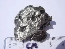 18.06 grams NEW CAMPO DEL CIELO METEORITE polished + Certificate of Authenticity