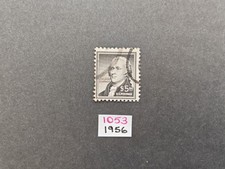 USA Liberty Issue 1956 Fine Used $5 Alexander Hamilton 