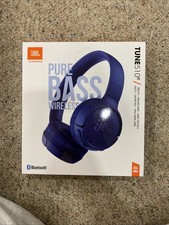 JBL Tune 510BT Wireless Bluetooth On-Ear Headphones with Pure Bass Sound Blue 
