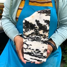 6.29LB Natural Zebra Stone Quartz Crystal Mineral Specimen Healing 2181