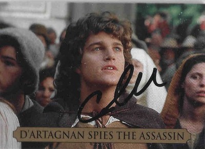 CHRIS O'DONNELL - D'Artagnan - The Three Musketeers - Autograph Trading Card