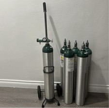 Set of 6 Medical Oxygen Tank Size E Un1072  E...