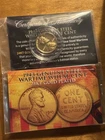LOT OF 14 (14X) 24K Gold Plated 1943 Genuine Steel WWII Lincoln Wheat Penny