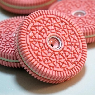 Fuji 32mm Pancake Objektiv * PINK * Oreo Cookie tolles Geschenk für Fotografen PINK