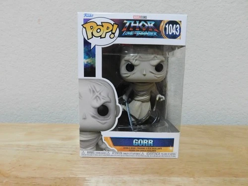 Nuevo Funko Pop Marvel Thor Love & Thunder #1043 Gorr figura cabeza bobble