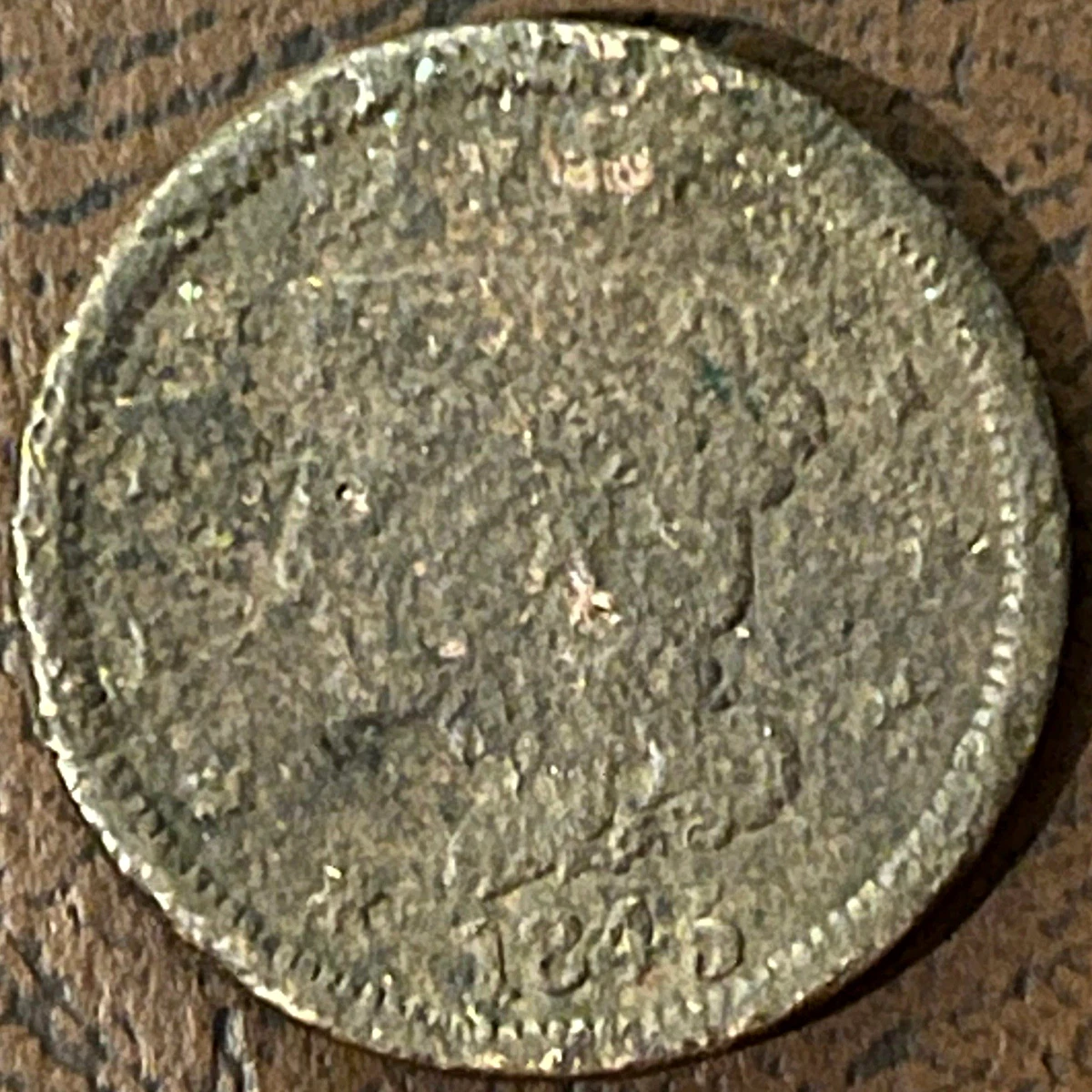 25+ 1845 Year Braided Hair Large Cents (1839-1857) for sale