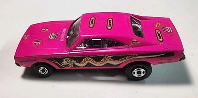 ミニカー MATCHBOX 1970 Superfast DODGE CHARGER MK Matchbox Superfast #70 Pink Dodge Charger Dragster 1/64 Diecast