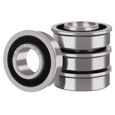 4 Pack Flanged Ball Bearings 1/2" x 1-1/8" 1/2" Inch