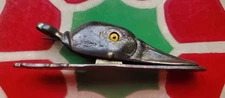 ANTIQUE JUDD CAST IRON Plated DUCK PAPER LETTER DESK CLIP #5160 ~ FREE SHIPPING