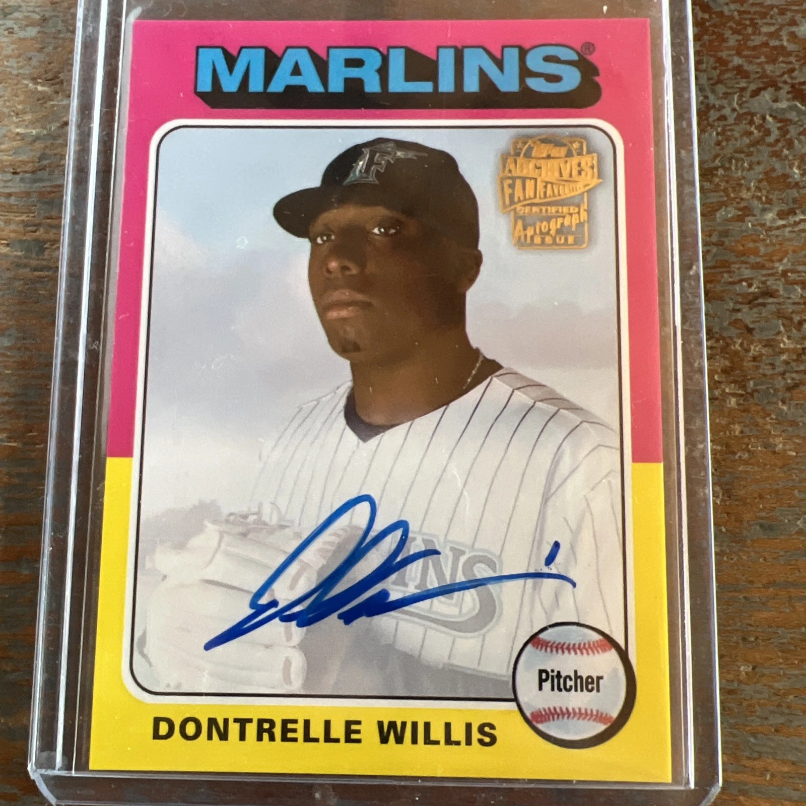 Dontrelle Willis trading card
