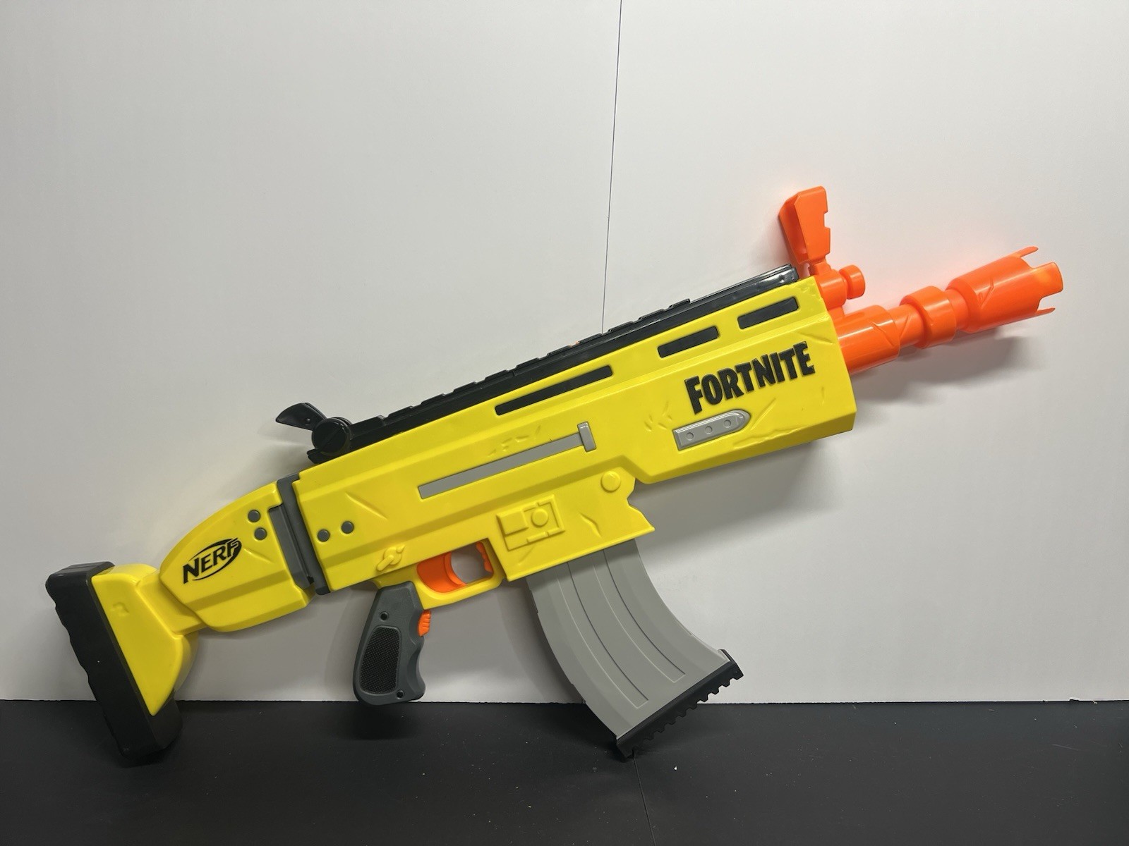 Nerf Fortnite AR-L Elite Dart Blaster 2020 Scar Motorized Gun E6158 Tested Works