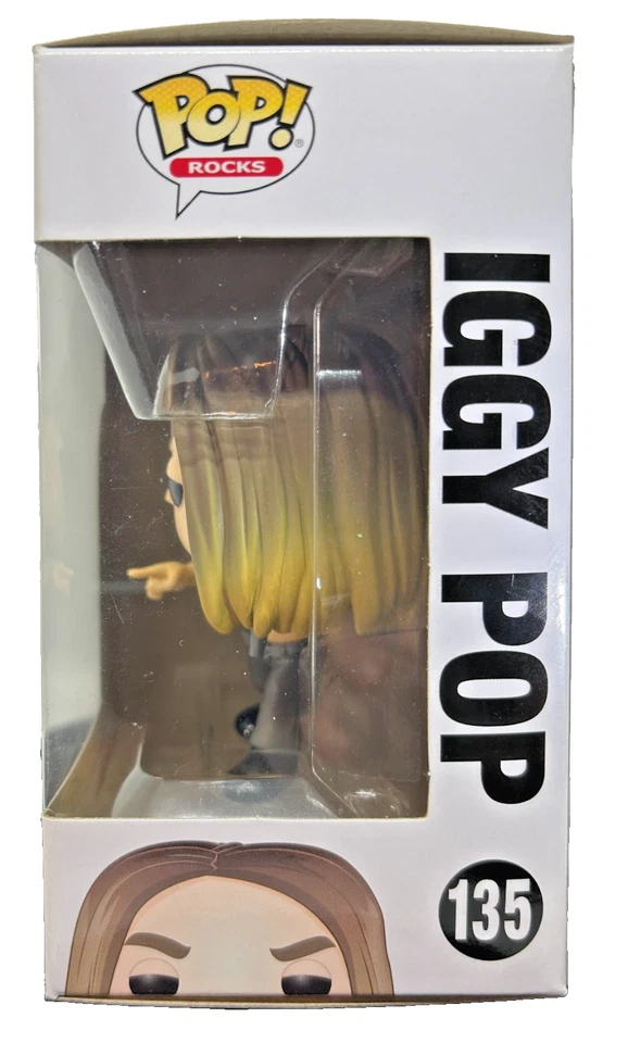 Funko Pop! Iggy Pop ROCKS #135 sin camisa (como siempre) envío gratuito Foto 3 de 4
