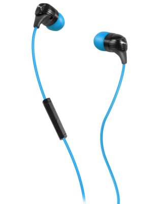 Puma Aero Headset In-Ear + Mic Blue Sport Kopfhörer Ohrhörer Fernbedienung