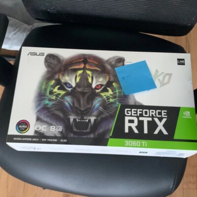 ASUS NVIDIA GeForce RTX 3060Ti Dual OC 8GB GDDR6X Video Graphics