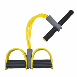 Foot Elastic Leg Pedal Exercise Resistance Band Pull Up Pilates Yoga Physio Rope