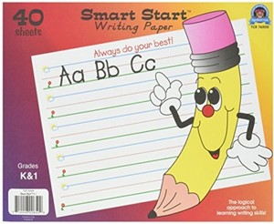 40 Sheet K-1 Writing Paper, School Supply Tablet Created Resources