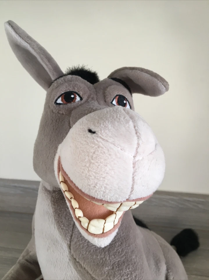 Dreamworks - Wise Crackin’ Donkey - Shrek 2 Movie - 2003 - Pre-Loved - 14’’ - Image 4 of 4