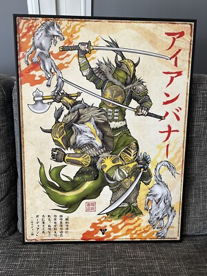 Destiny 2 Iron Banner Poster Bungie Artist Series mit Bilderrahmen 