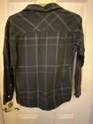 BOY'S DARK GRAY PLAID LONG SLEEVE SHIRT BY SEAN JOHN - SIZE : MEDIUM ( 10 - 12 ) — photo 2
