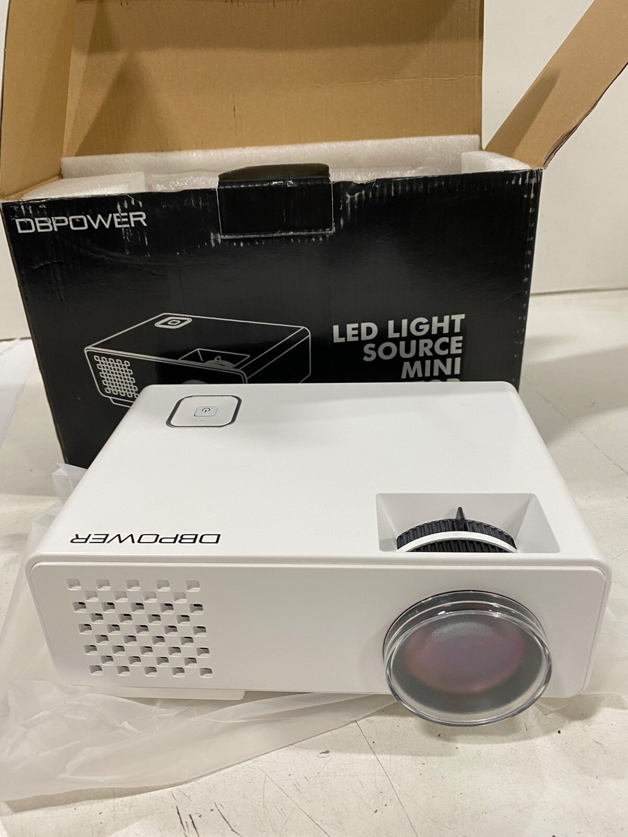 DBPOWER Video Projector Portable Mini Projector LED