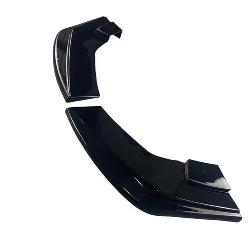 BMW 1er F20 LCI M Sport 2015-2019 Stoßstange hinten Gamaschen Splitter Glanz Schwarz - Bild 4 von 4