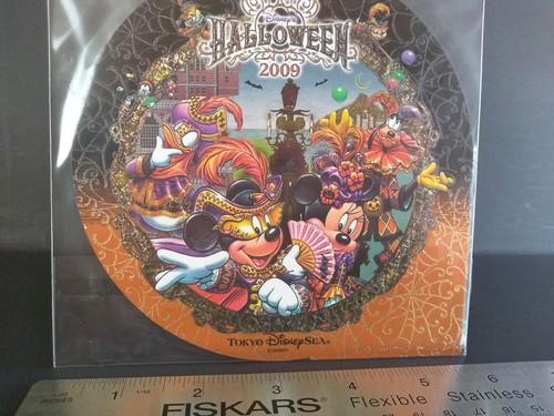 Disneyland Mickey Mouse Halloween Sticker Decal TOKYO DISNEY SEA JAPAN 2009 NOS - Picture 6 of 8