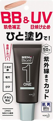 KAO Herren Biore One BB & UV Creme 30g LSF50+ PA++++