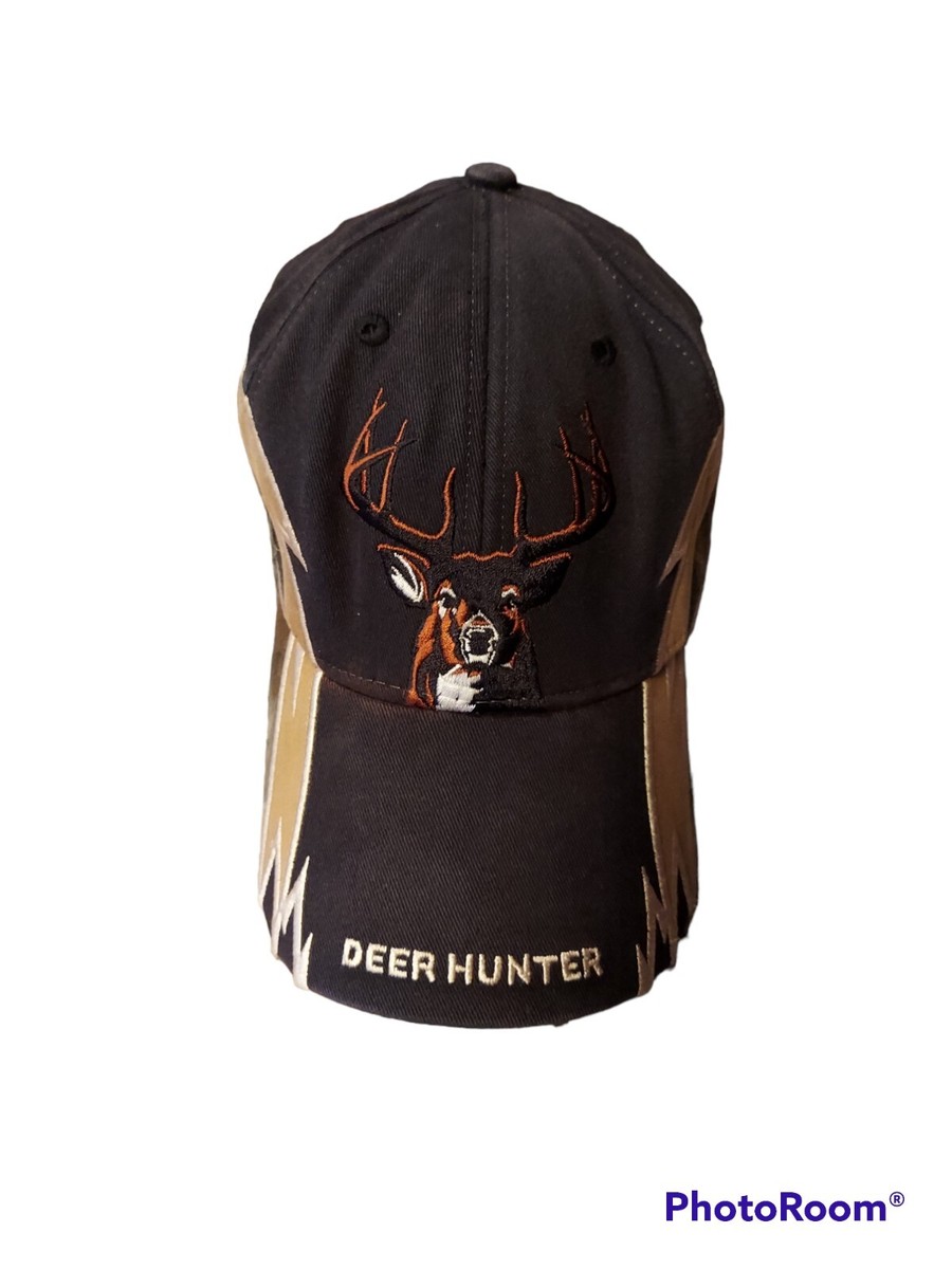 Buck Wear Bass Pro Deer Hunter Baseball Cap Embroideried Adj Brown GREAT! - Main Image