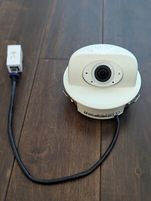 Mobotix p25 6MP Indoor Ceiling IP Camera   Pan/Tilt, PoE, MicroSD, Moonlight Tec