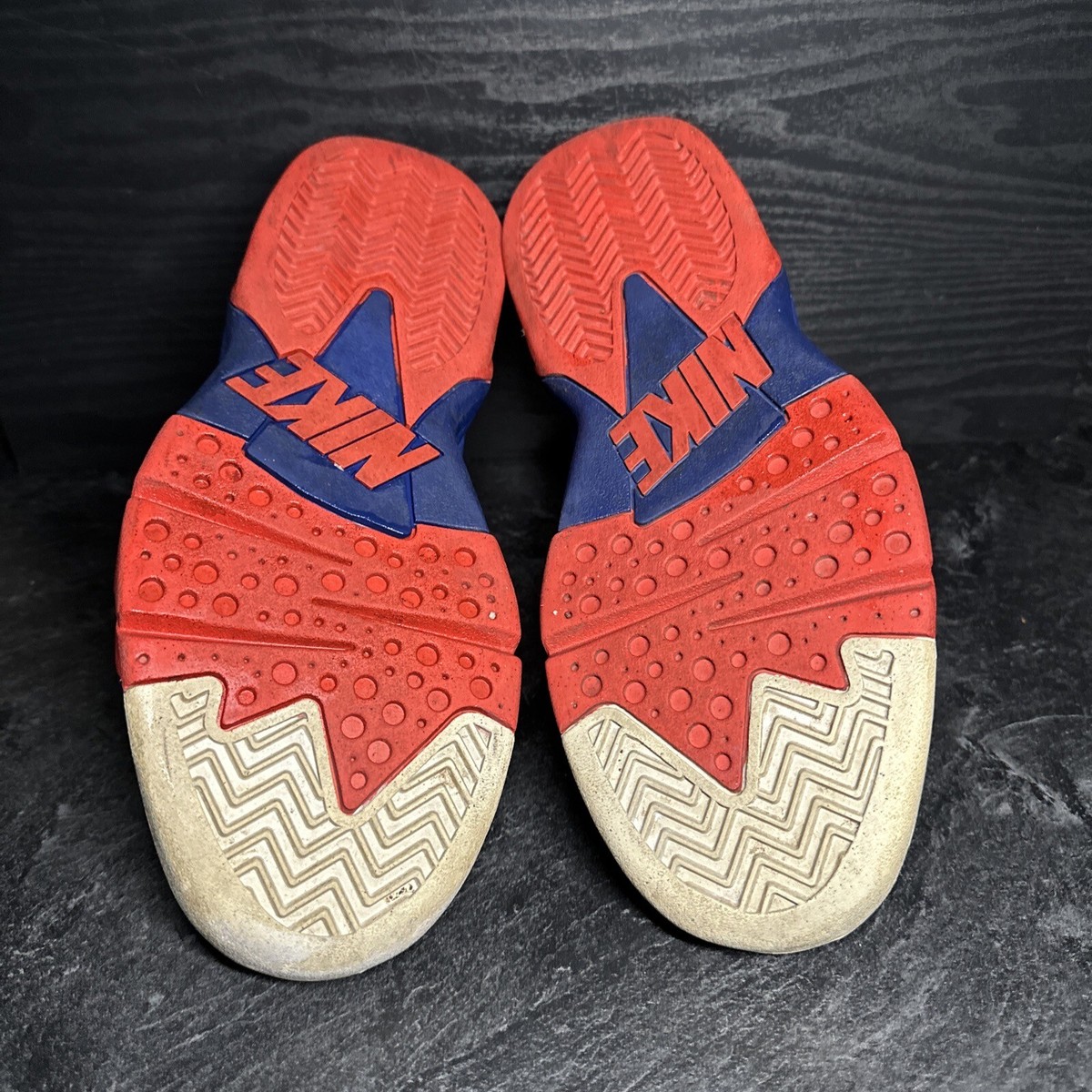 Nike Air Force Max CB 2 Hyperfuse Blue Red White Men's Size 9