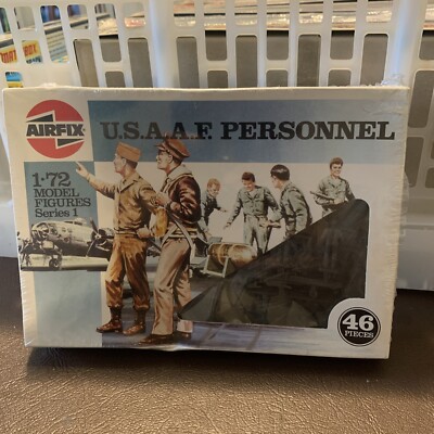 Airfix U.S.A.A.F. Personnel 1-72 model figures