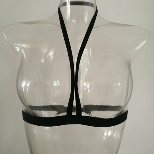 Fashion Women Lingerie Elastic Harness Cage Bra Cupless Bondage Body Chain Be DR - Picture 5 of 16