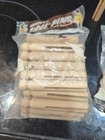 Vintage Wooden Clothes Pins Round Head Flat Top Slotted 43 Original Bag Crafts — photo 4