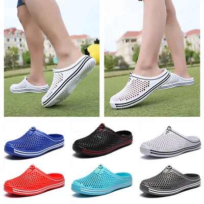 MARKENLOS Herren Damen Pantoletten Badeschuh Sabots Sandalen Clogs Hausschuhe Slipper - DE