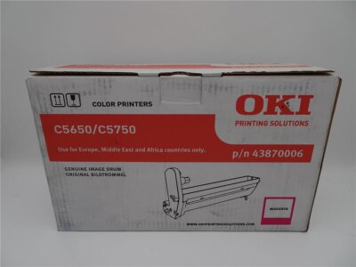 Original OKI 43870006 Trommel Kit magenta für C5650 C5750 in OVP