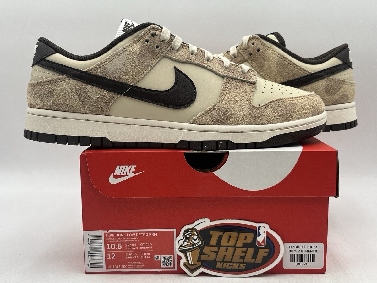 nike dunk low animal pack cheetah