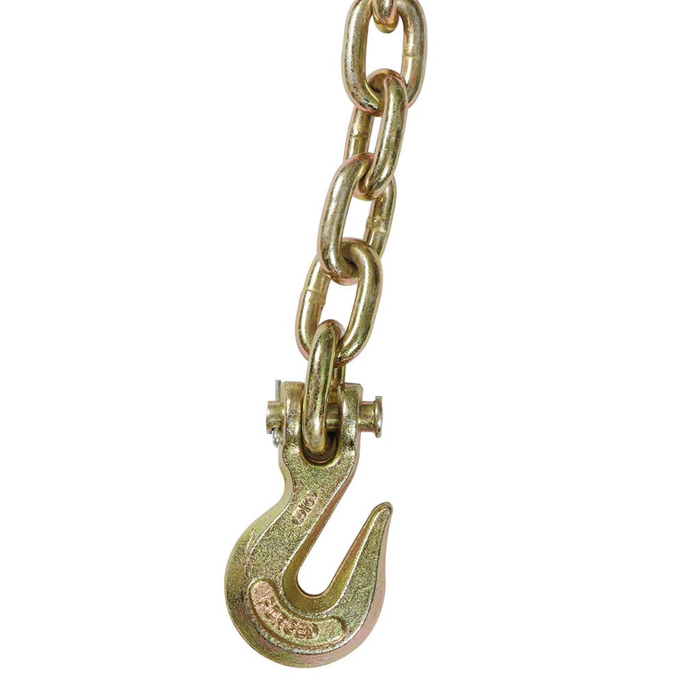 1/4" X 10' G70 Bulk Chain Tie Down Flatbed Truck Trailer Safety Chain Security E - Foto 11